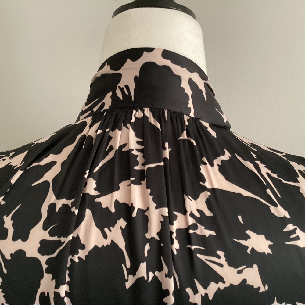 Gap Long Sleeved Tie Neck Blouse, Size XXS - Picture 3 of 10